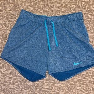 Nike Dri-Fit Shorts size small heather blue